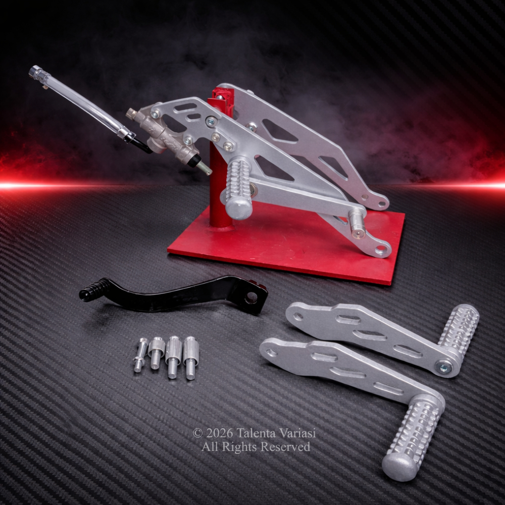 STEP UNDERBONE SATRIA FU FI 150 KARBU INJEKSI PAKET FULLSTEP UB STEP DEPAN & BELAKANG JALU MODEL BPR