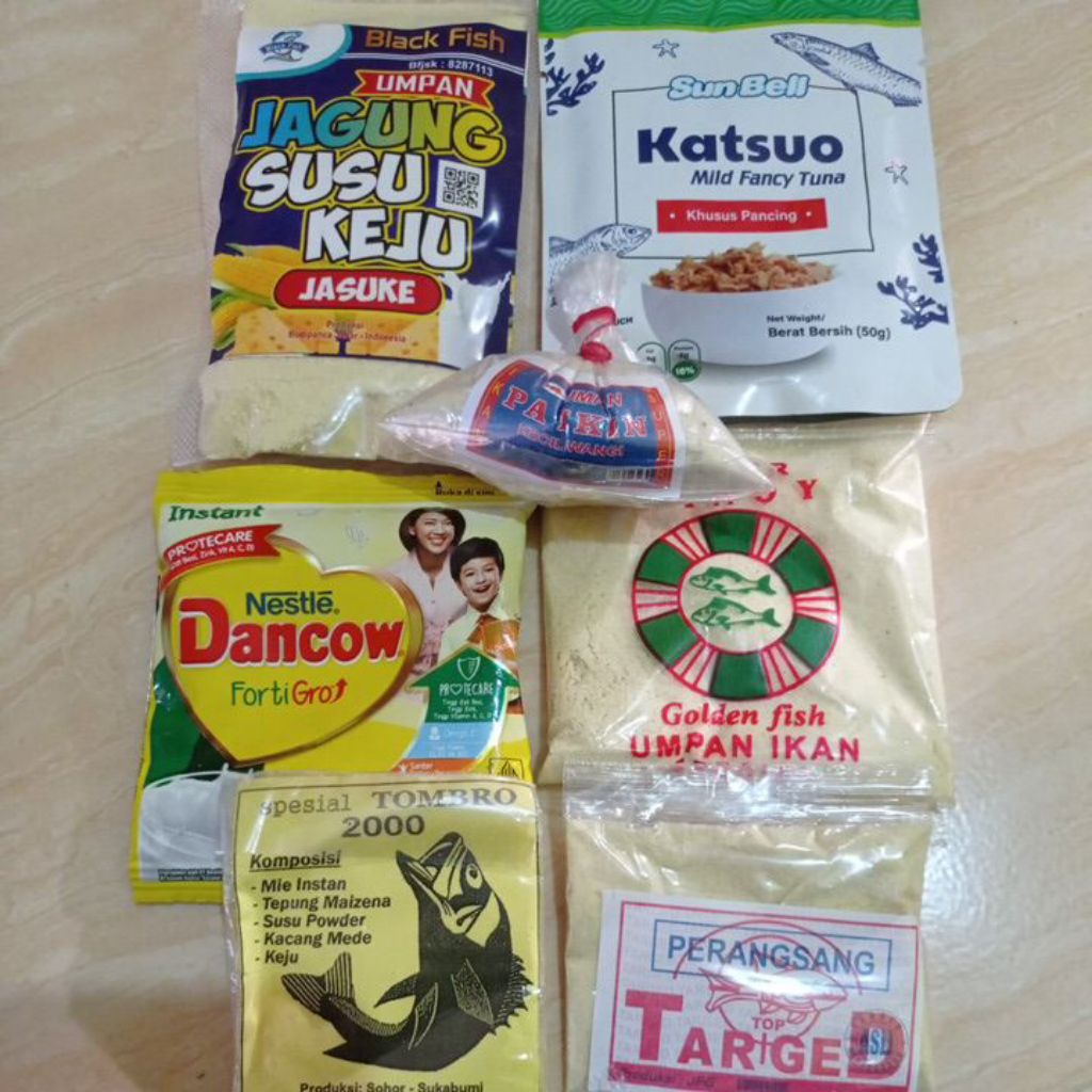 umpan siap pakai untuk ikan mas ikan bawal ikan nilla gacor umpan jasuke