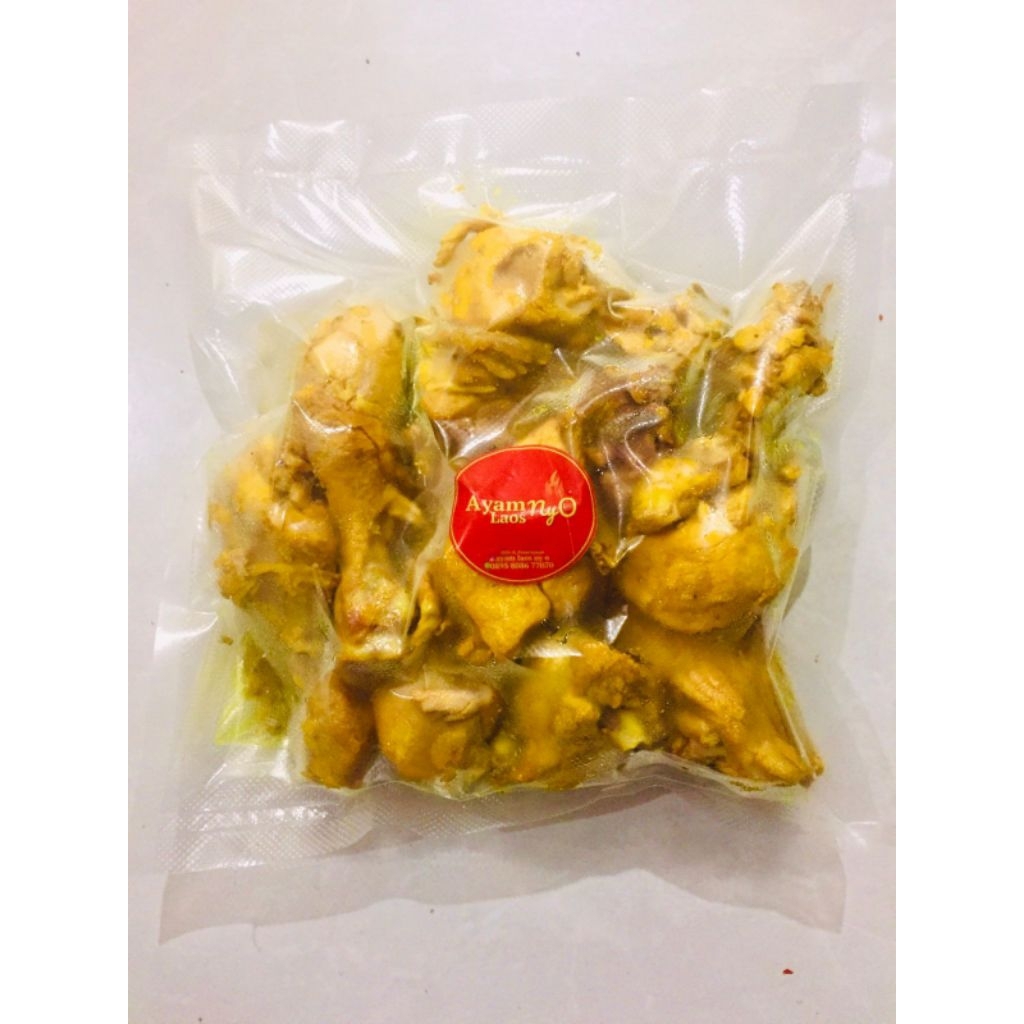 Ayam Ungkep Laos 10 potong Siap Goreng Vacum