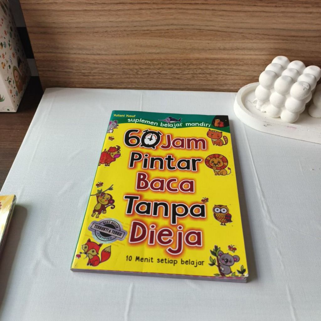 Buku Pintar Baca Tanpa Dieja Belajar TK Membaca