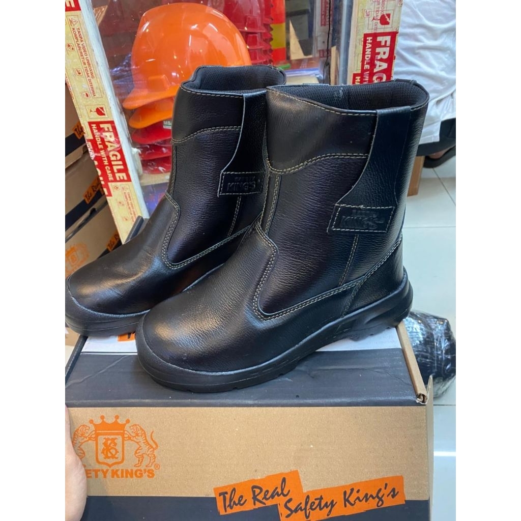SEPATU SAFETY KING’S 805 X/ SEPATU SAFETY BERKUALITAS/ SEPATU SAFETY PROYEK KINGS 805 X HITAM