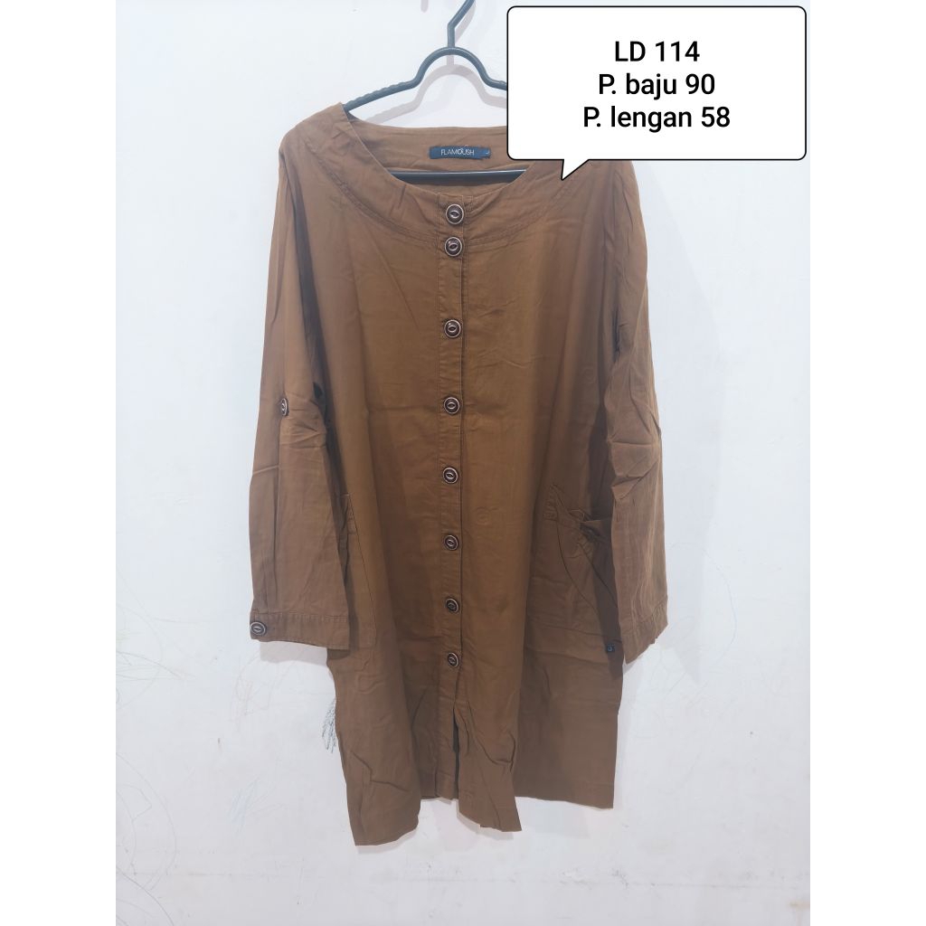 preloved tunik flamoush