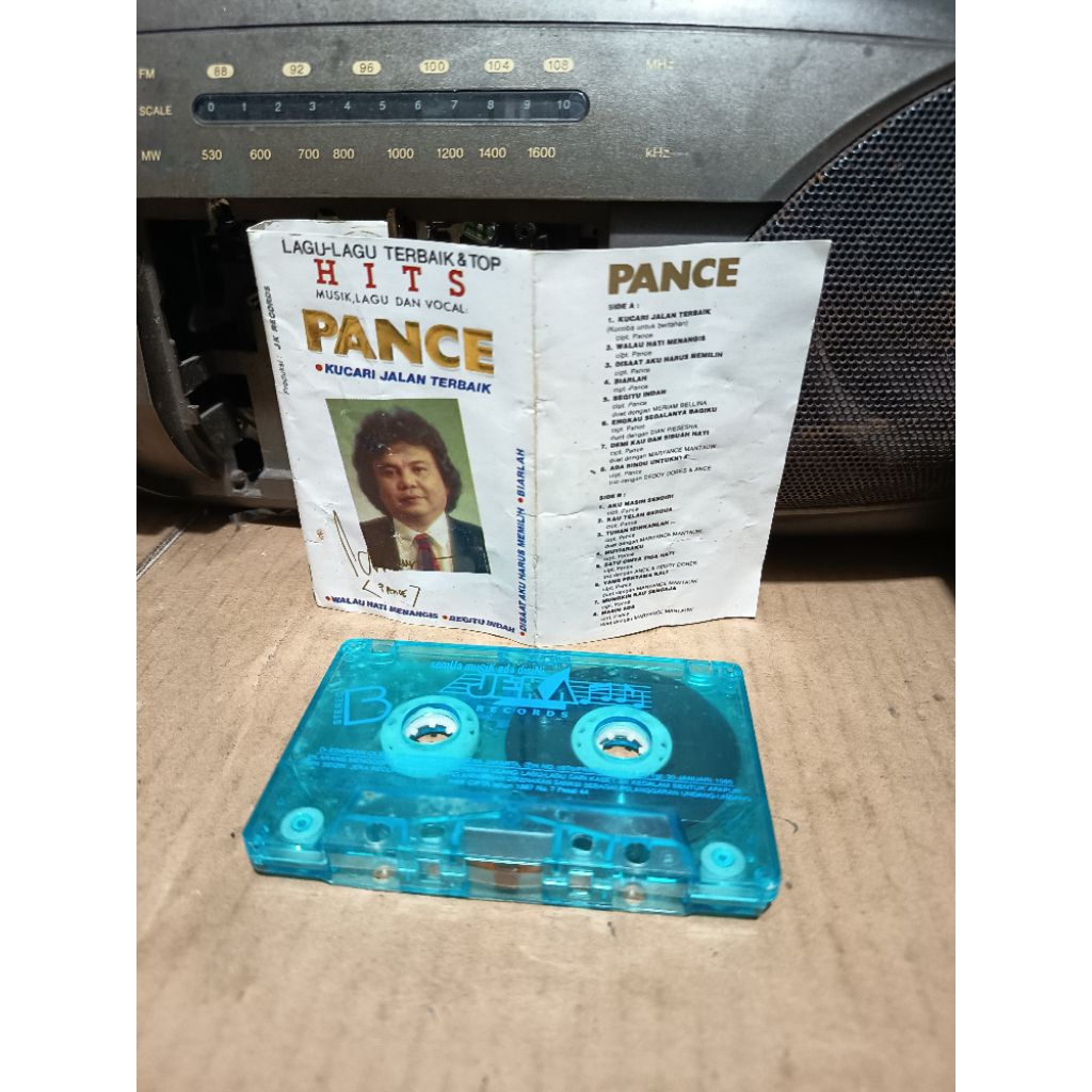 kaset pita Hits Pance