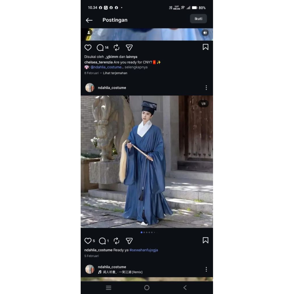 hanfu pria