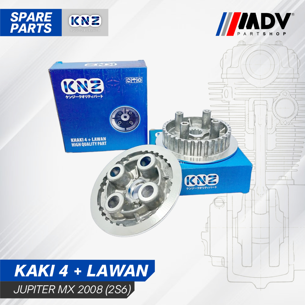 KAKI 4 + LAWAN JUPITER MX 2008 (KNZ)