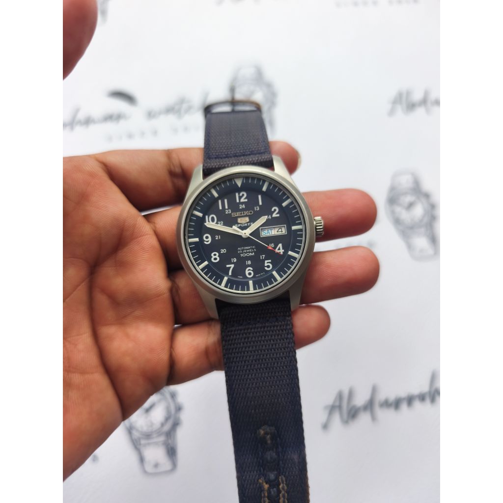 Seiko 5 sport military SNZG11K1 blue
