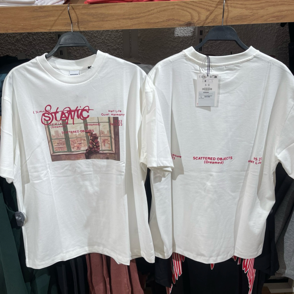 Kus T-shirt BERSHKA MEN Jastip (jasa titip)