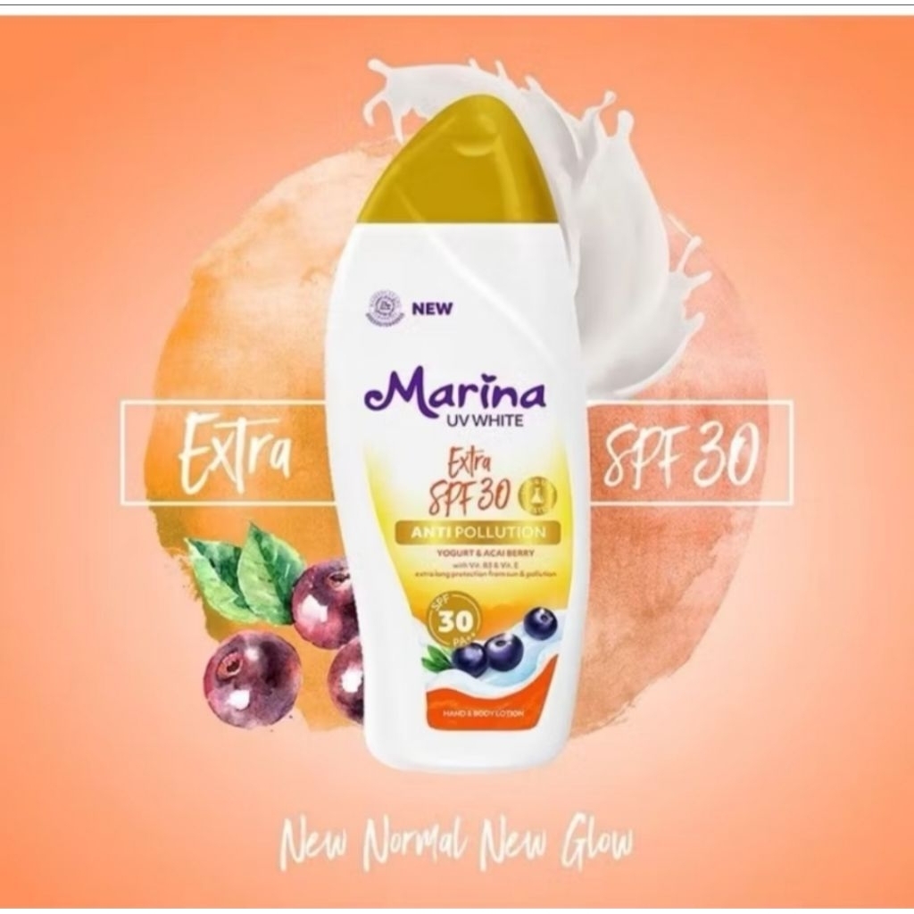 SPF 30++ HANDBODY MARINA SPF KMASAN 185 ML