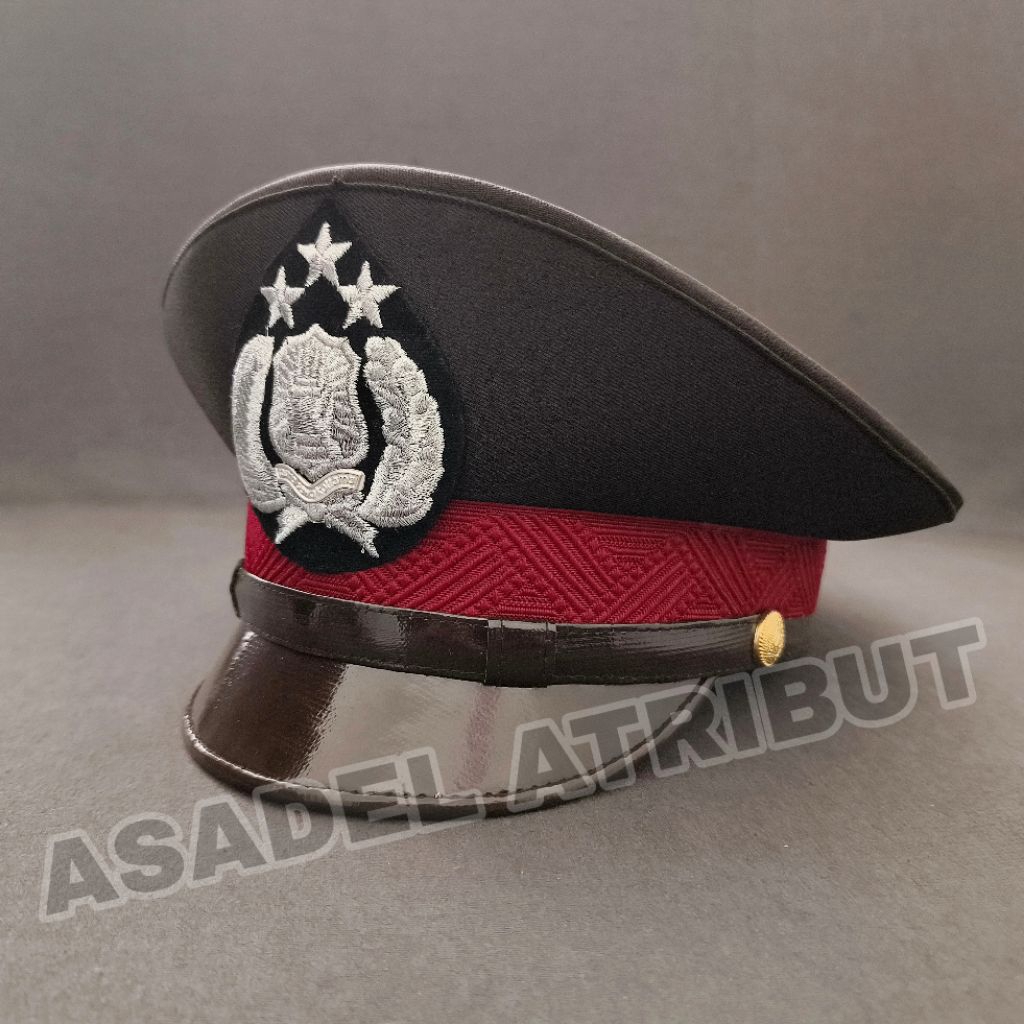 PET BINTARA POLRI / TOPI PET BINTARA POLRI / PET BINTARA PDH POLRI / TOPI PET BINTARA PDH POLRI PREM