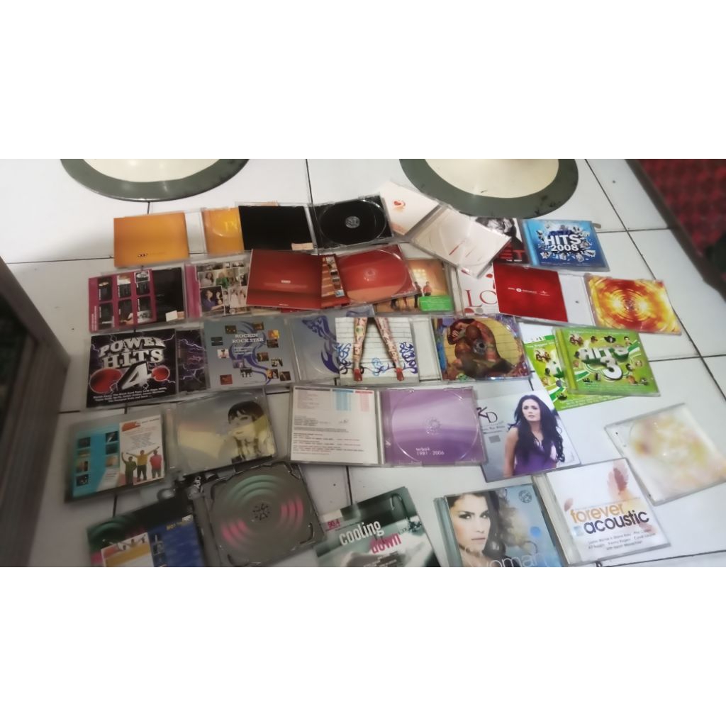 cover kaset CD ORI semua ada 20
