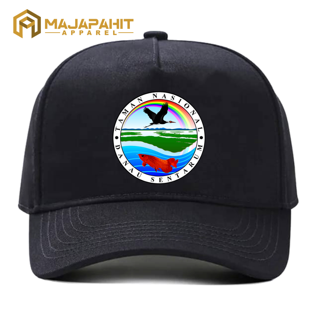 Topi Balai Taman Nasional Danau Sentarum Baseball Full Kain Premium - Majapahit Apparel