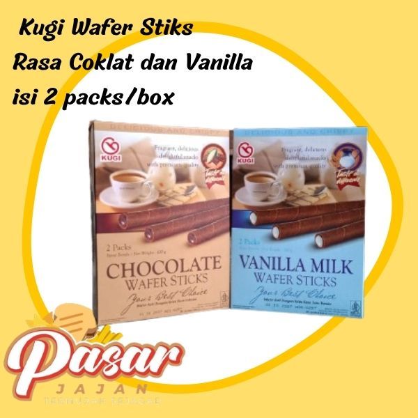 Kugi Wafer Sticks Wafer Roll 100 Gram