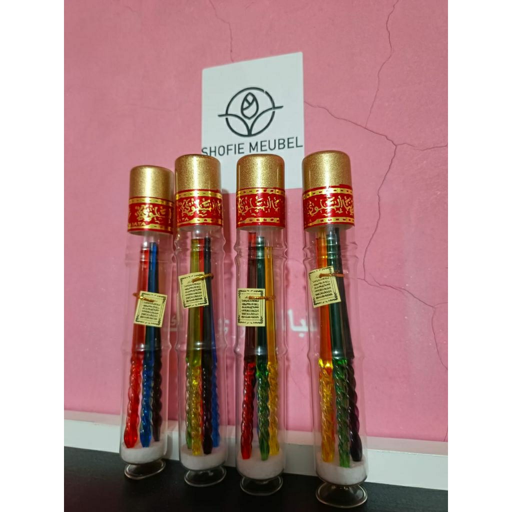 hiasan lemari bahan kaca,isi 5