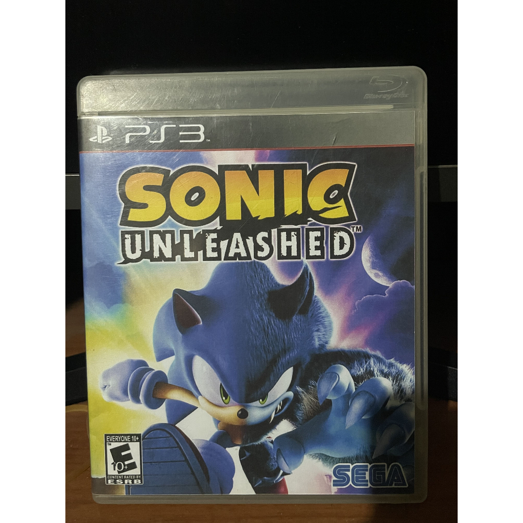 BD kaset Sonic Unleashed PS3 Bahasa Inggris Region Amerika Second