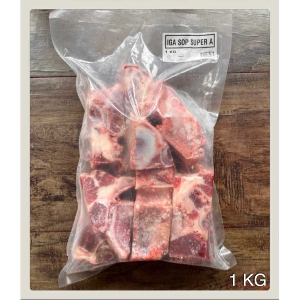 Iga Sop Super A 1 KG - Iga Sop Sapi