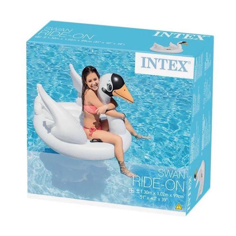 INTEX Pelampung Swan Ride On 57557 pelampung renang