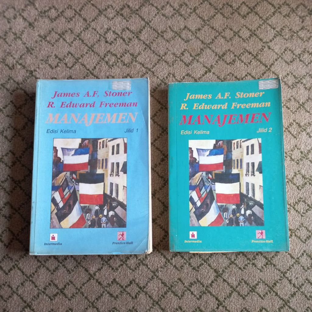 MANAJEMEN EDISI KELIMA JILID 1 DAN JILID 2. JAMES A.F. STONER