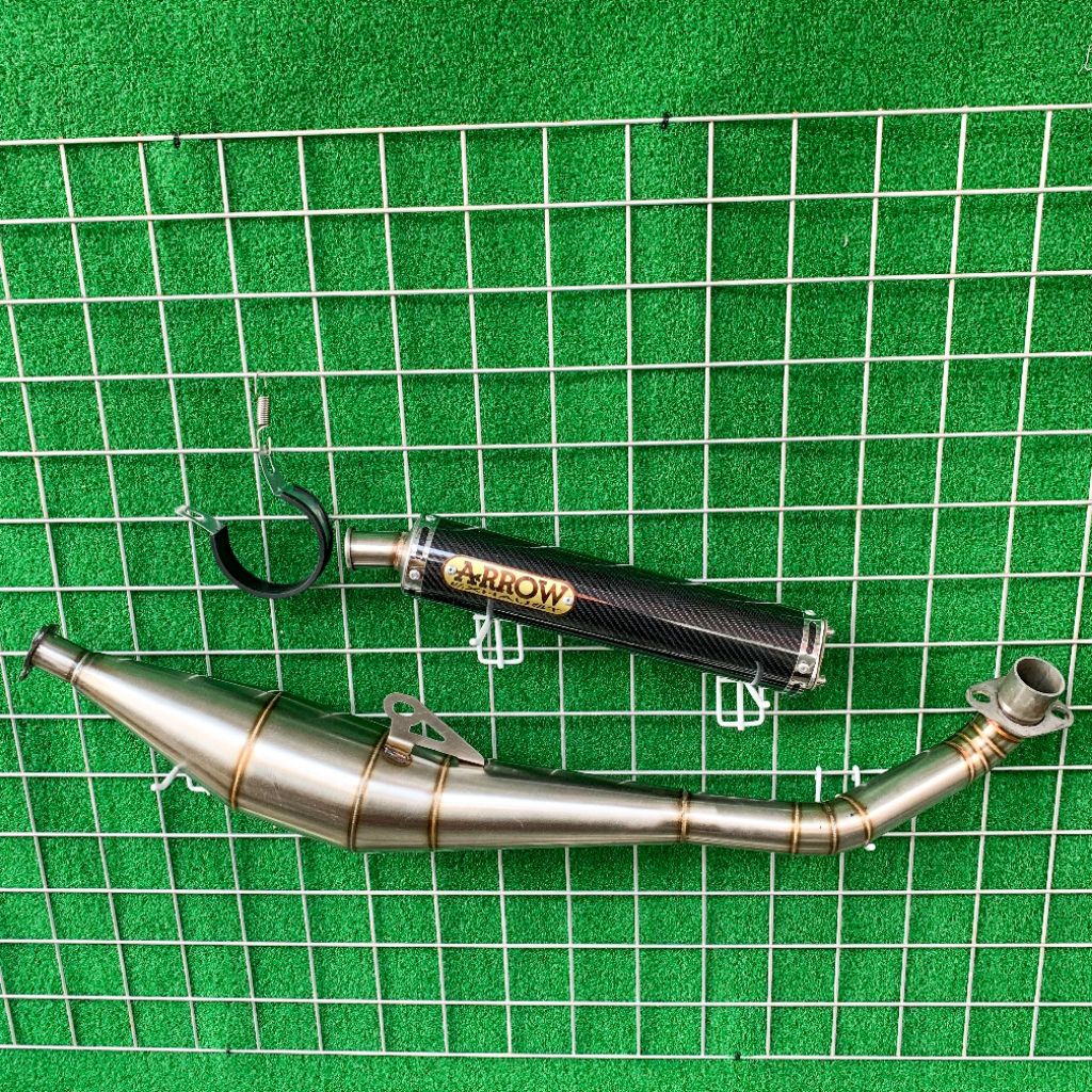 Knalpot FizR Alfa Sigma Tornado Crystal V80 Bravo RC100 Arrow