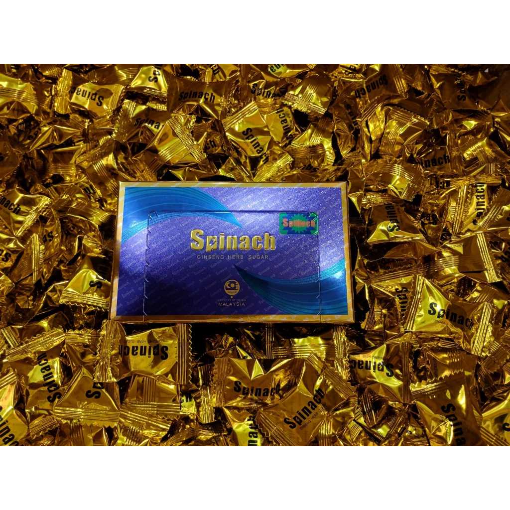 permen spinach candy ginseng 30pcs(original)