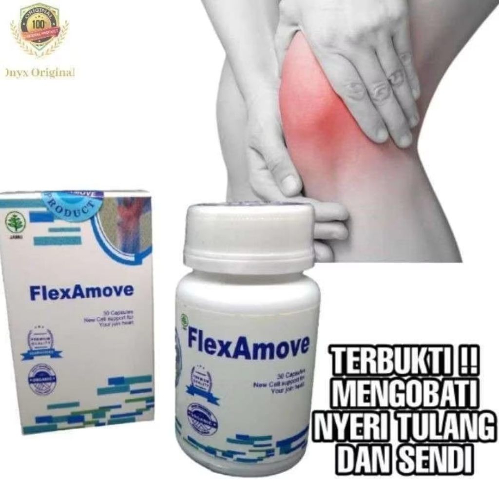 Flexamove Asli Original Herbal Obat Nyeri Sendi Lutut Ampuh