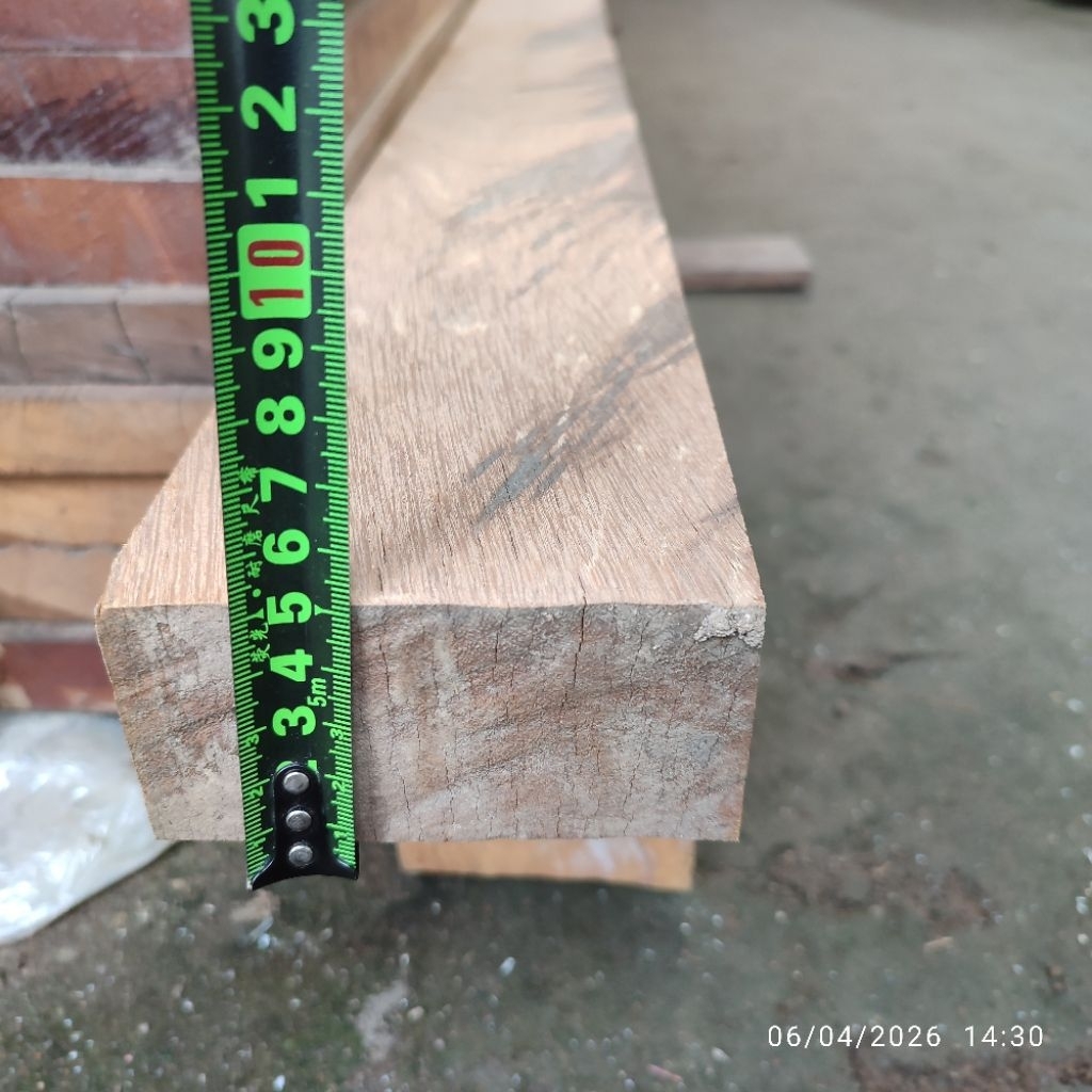 BALOK KAYU BENGKIRAI KUAT TAHAN AIR 5 x 10 x 400 cm
