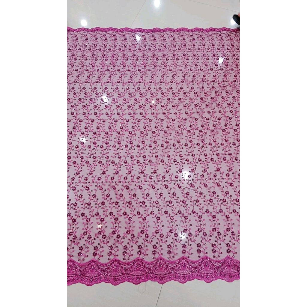 TULLE PAYET BORDIR / TILE PAYET BORDIR / TILE PAYET / TULLE PAYET / TULLE KEBAYA / TILE KABAYA / TIL