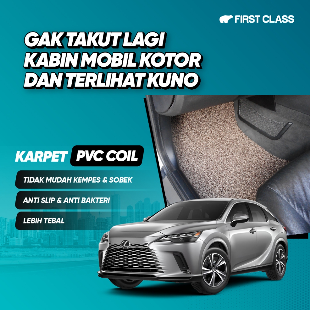 Karpet Mobil First Class Tipe Prestige PVC Coil