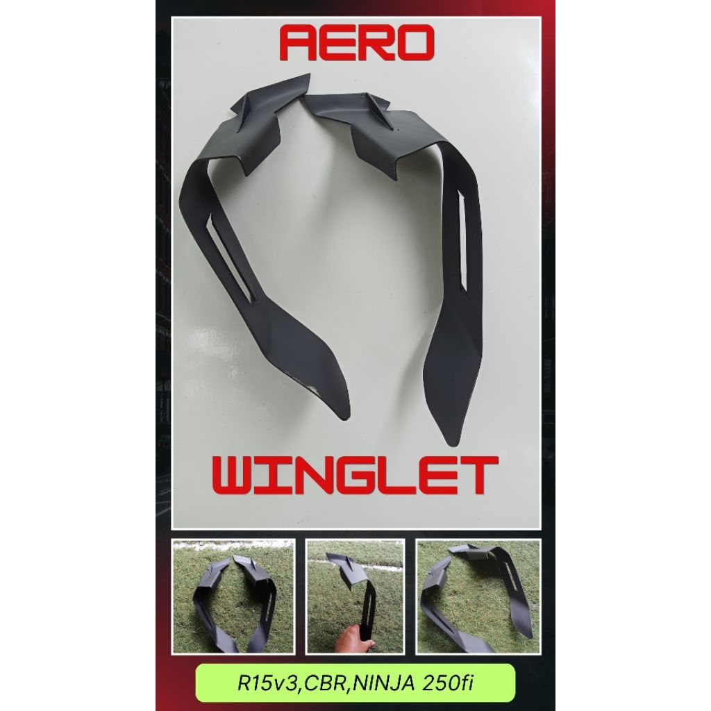 AERO WINGLET R15V3,CBR,NINJA 250fi