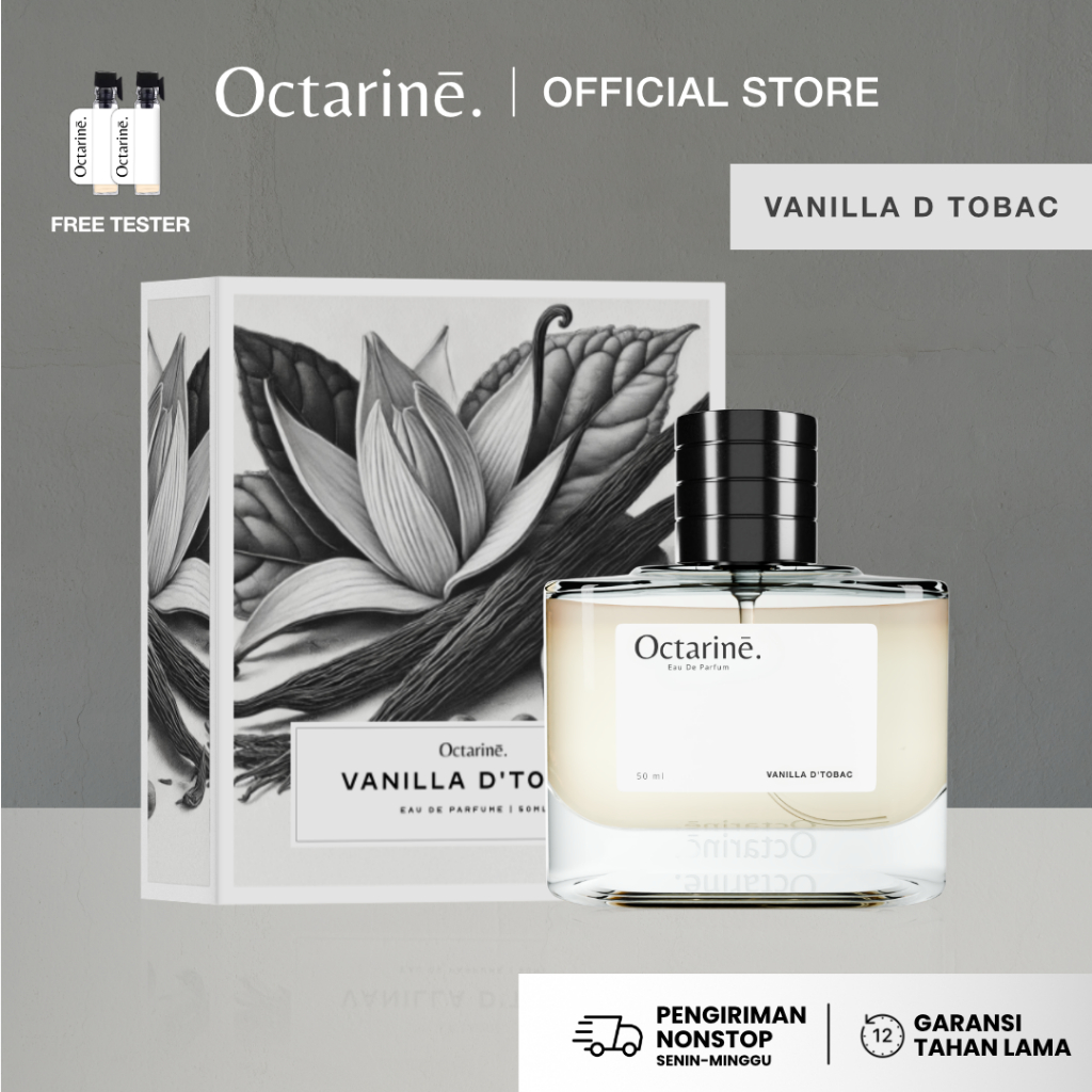 Octarine - Vanille D'Tobaco Parfum Pria Aroma Warm Spicy Vanilla