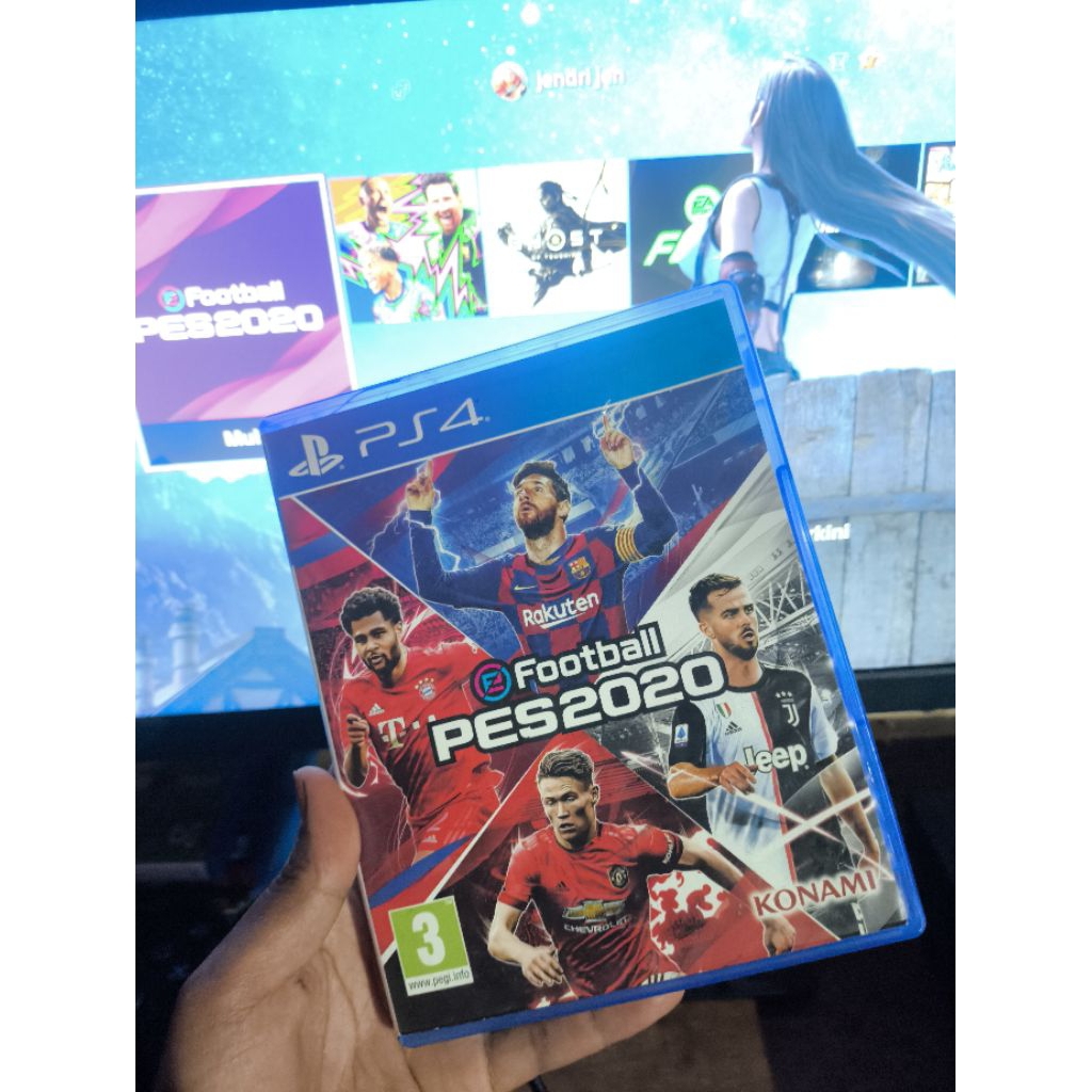 BD Kaset PS4 PES 2020 SECOND