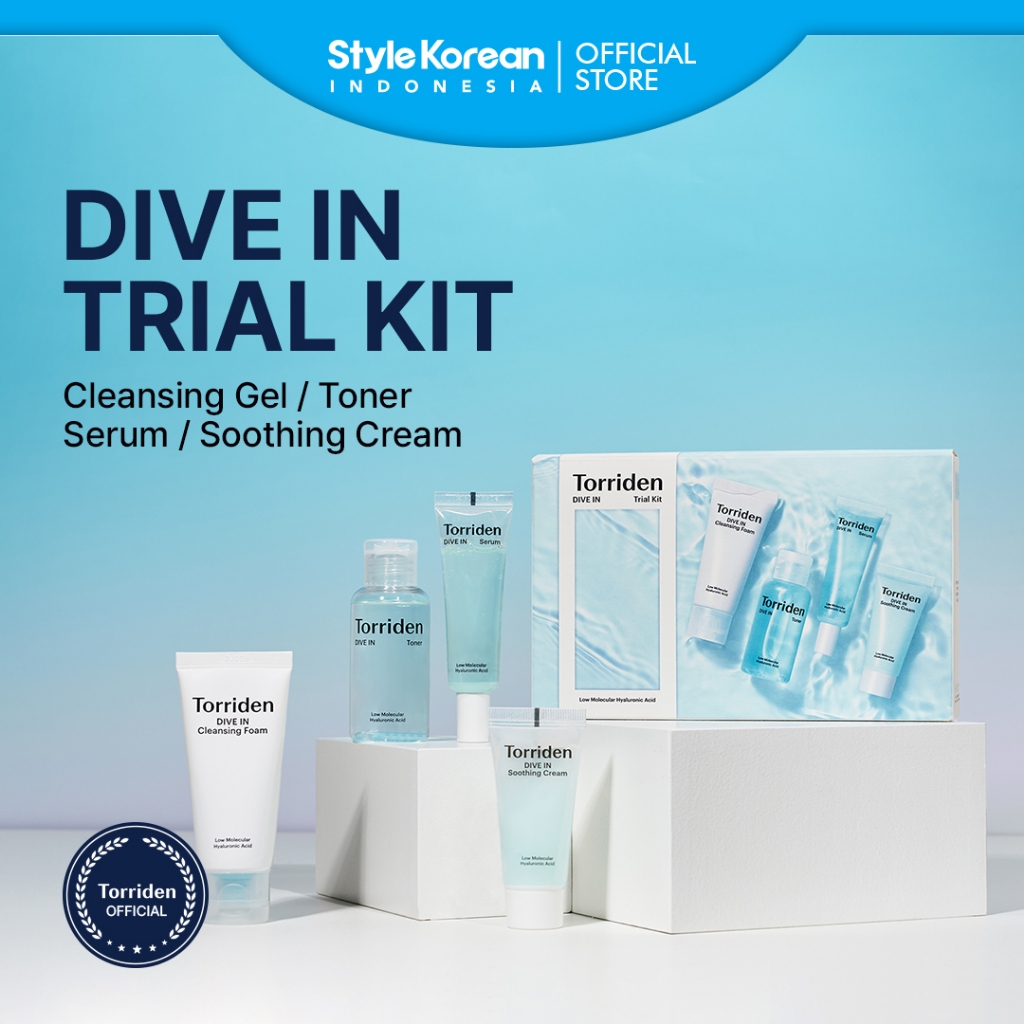 TORRIDEN DIVE IN Skin Care Trial Kit