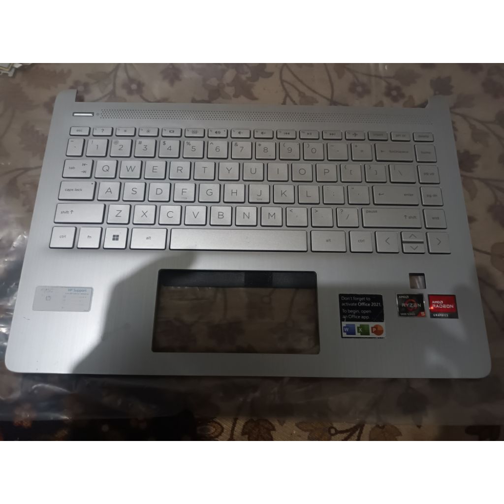 Keyboard dan Frame HP 14s-fq