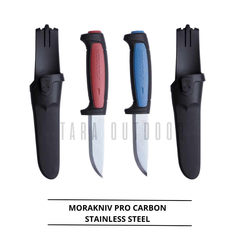 Pisau Morakniv Pro Bushcraft Survival Carbon Stainless Steel