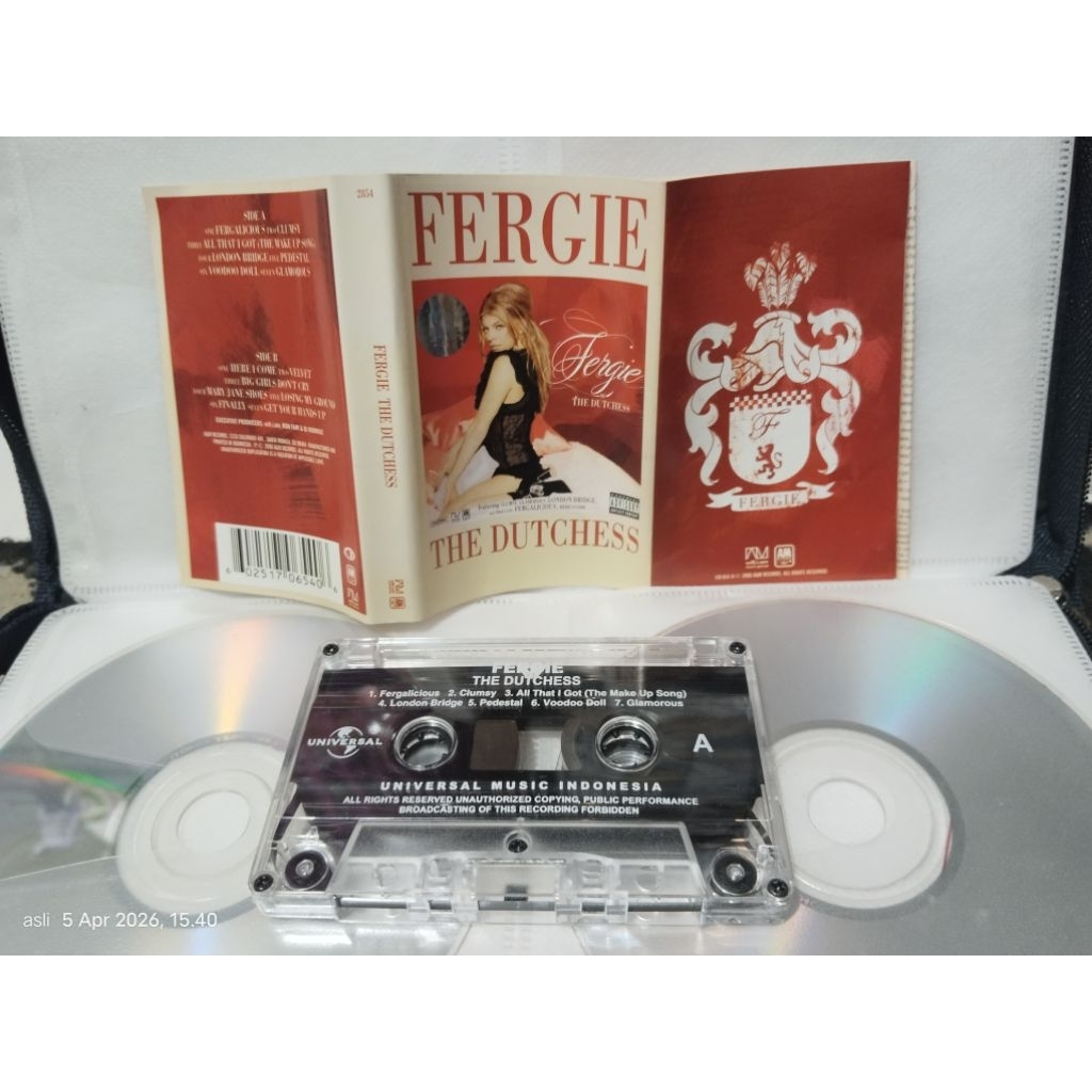 kaset pita fergie The dutchess