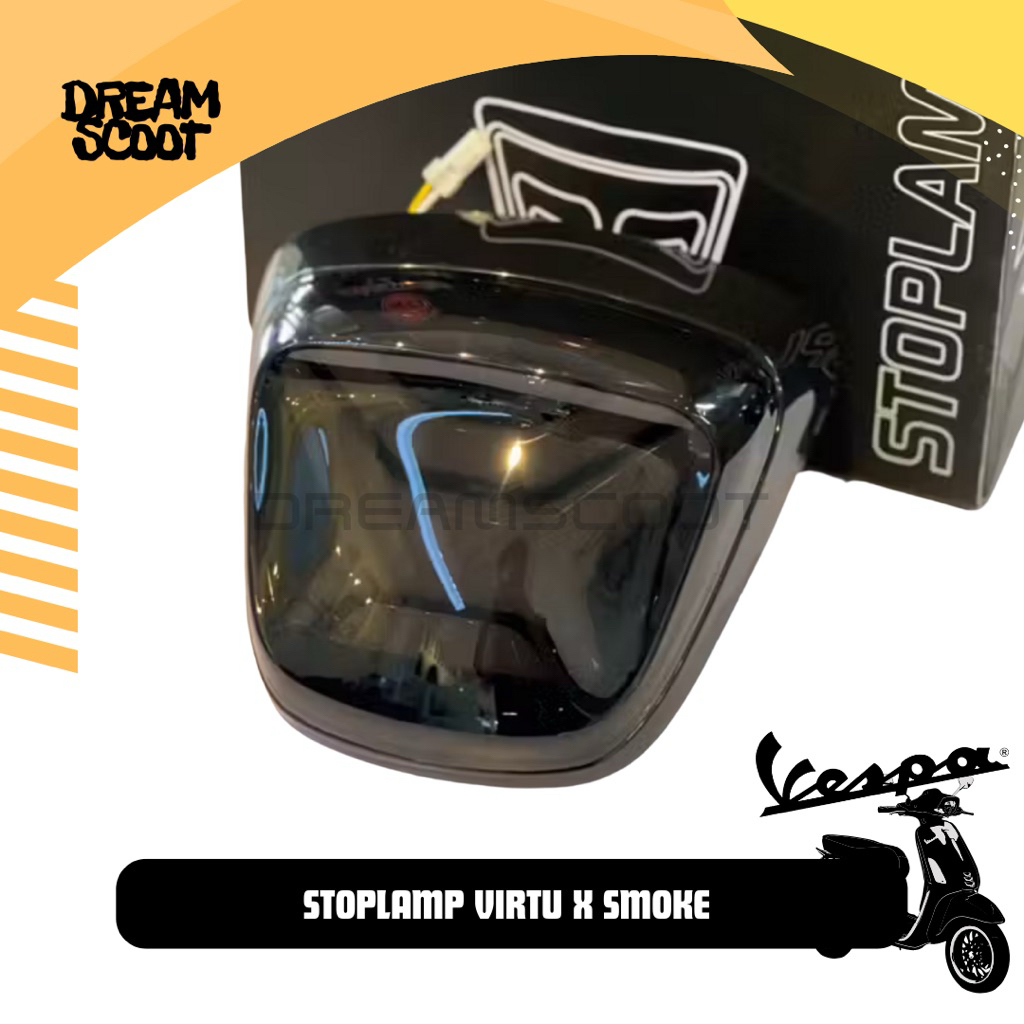 Stoplamp RACE BOY Model X Vespa Sprint Vespa Primavera Stoplamp Vespa Matic Stoplamp RACEBOY Sprint 