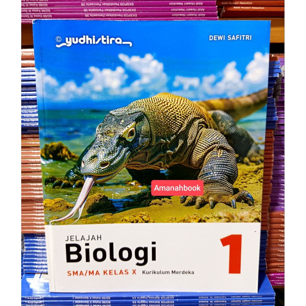 Buku Jelajah Biologi SMA Kelas 10 Kurikulum Merdeka Yudhistira