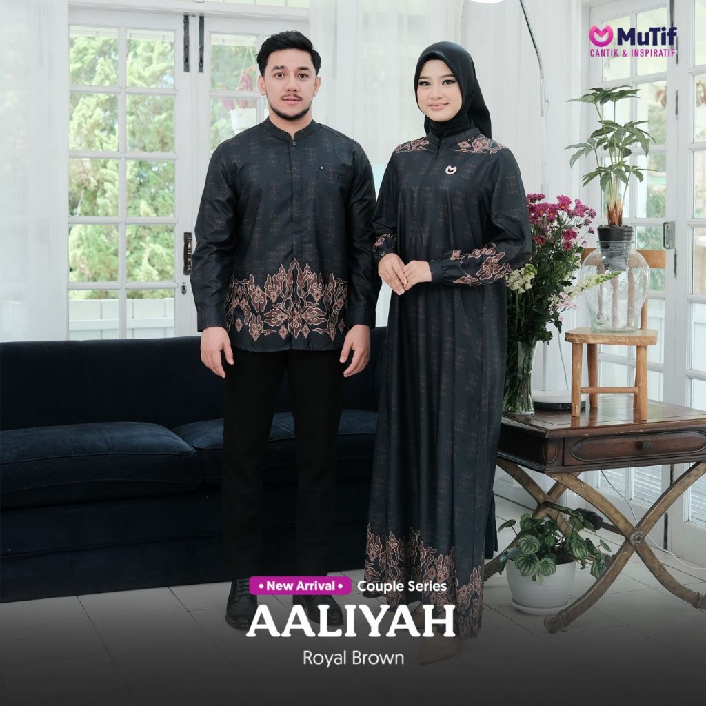 Terbaru 2026 SARIMBIT MUTIF AALIYAH AIMAR Royal Black