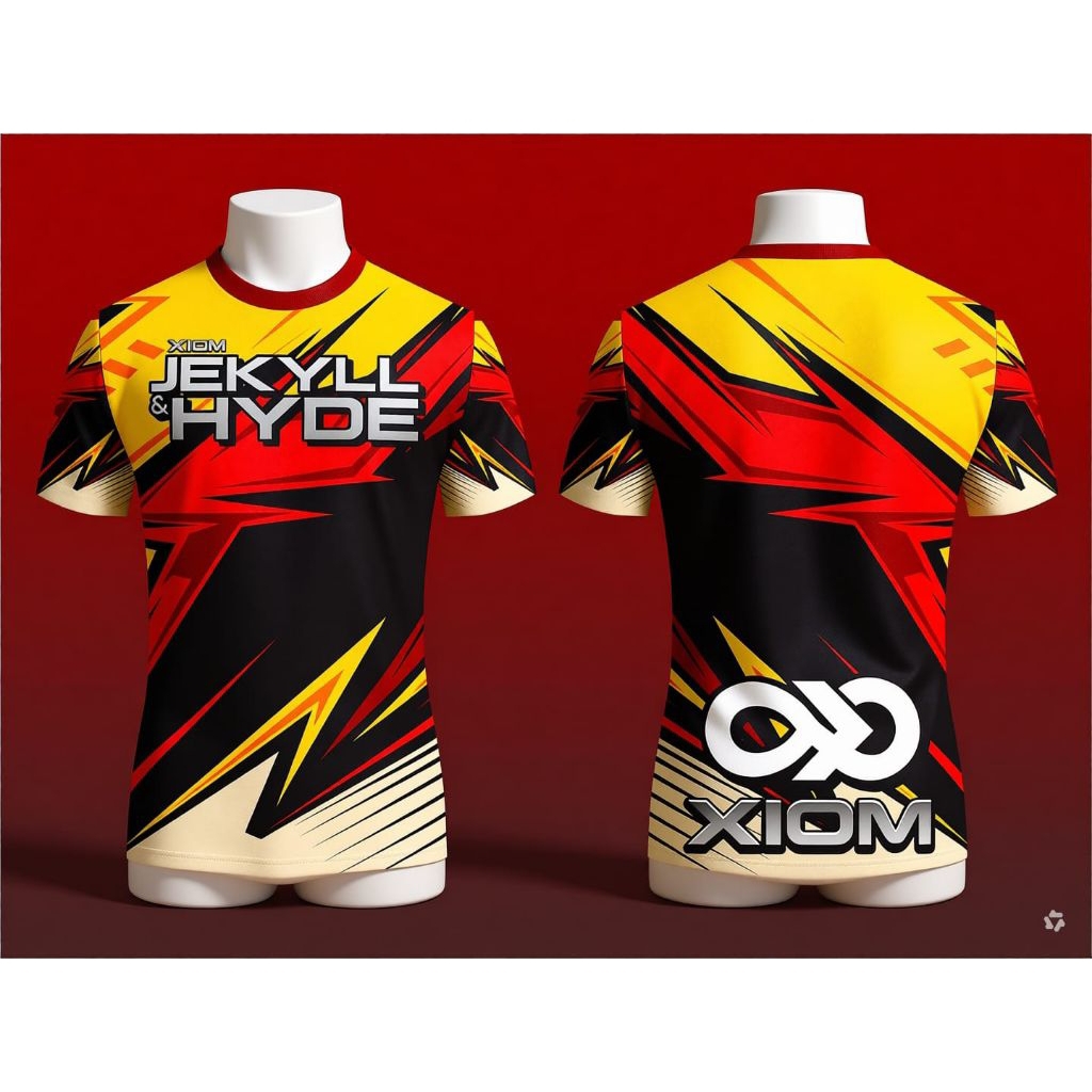 Kaos Jersey Pingpong Xiom Jekill & Hyde #tenis meja