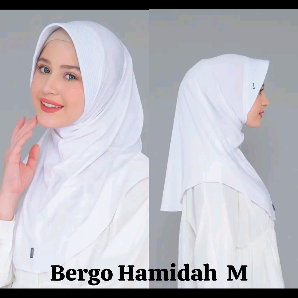 Bergo Hamidah Jersey Korea Ukuran M