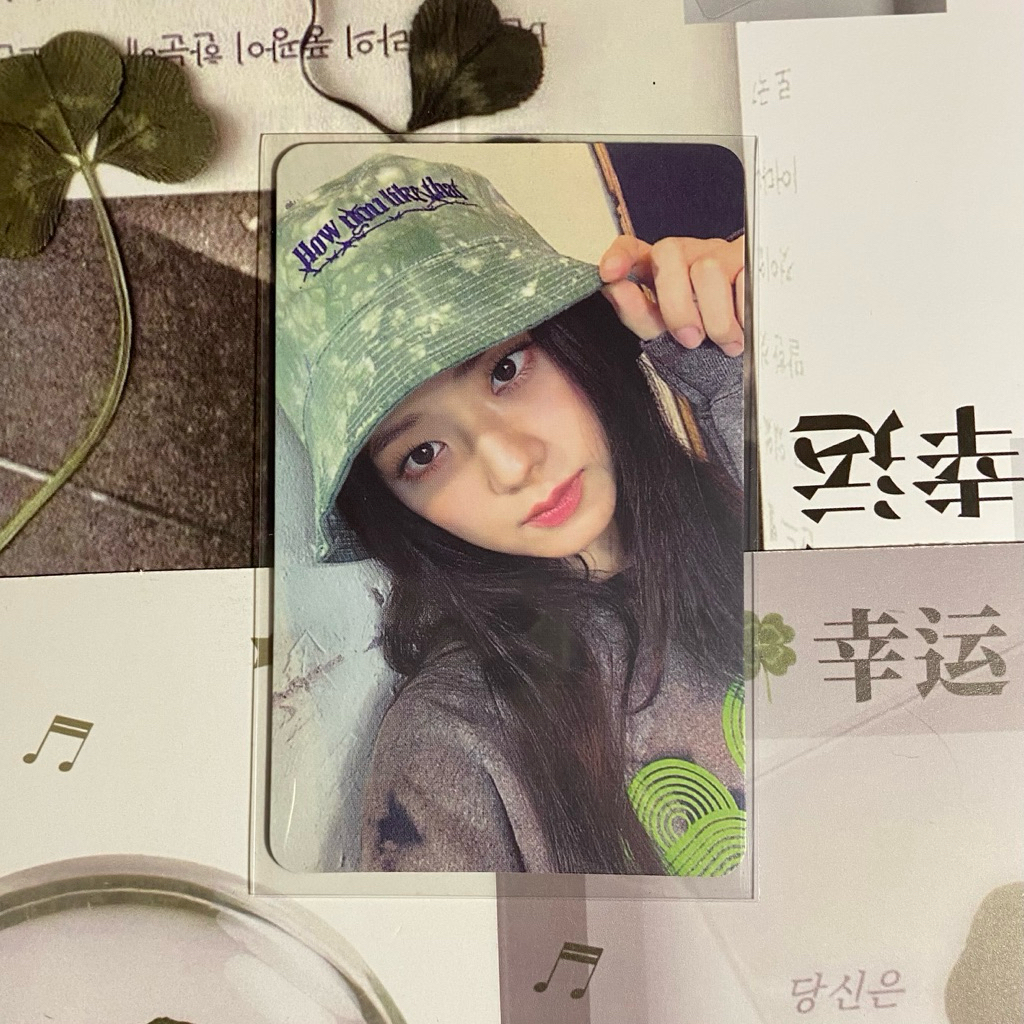 [ Ready ] Photocard Official Jisoo Blackpink Bucket hat