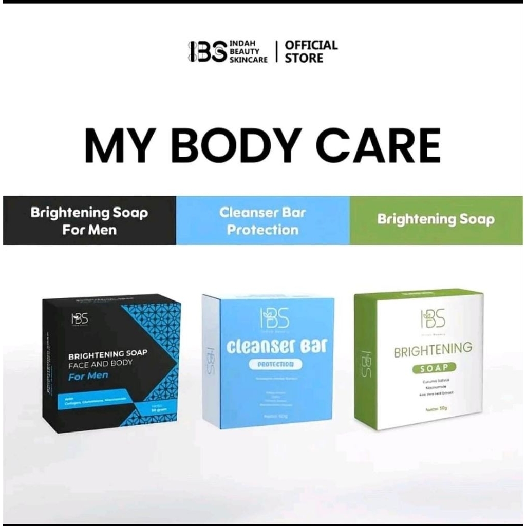 IBS brightening Soap Face& Body Wash ORIGINAL BPOM