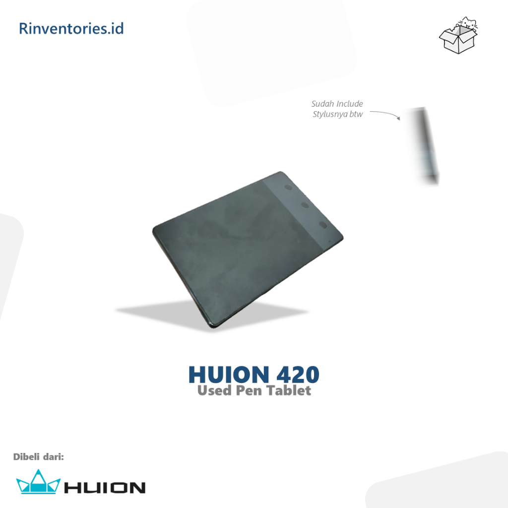 Ready Adopt Pentab Stylus Huion H420