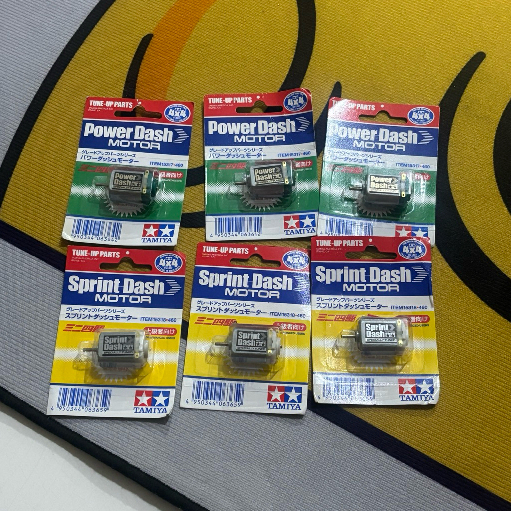 SET DINAMO TAMIYA ORIGINAL SEGEL