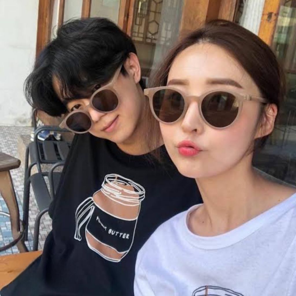 Kacamata hitam wanita gaya retro frame bulat fashion wanita kacamata fashion wanita bingkai bulat ka