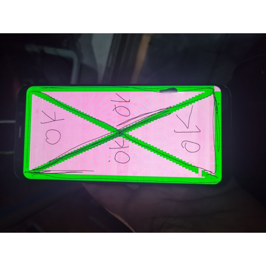 lcd samsung s8 plus minus shadow