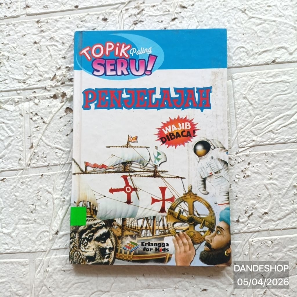 (hardcover) Topik Paling Seru PENJELAJAH - Buku Pengetahuan Anak Bekas
