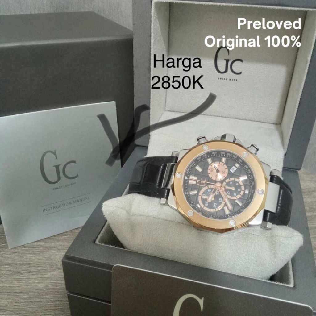 ORIGINAL GC GUESS COLLECTION Bahan Kulit preloved