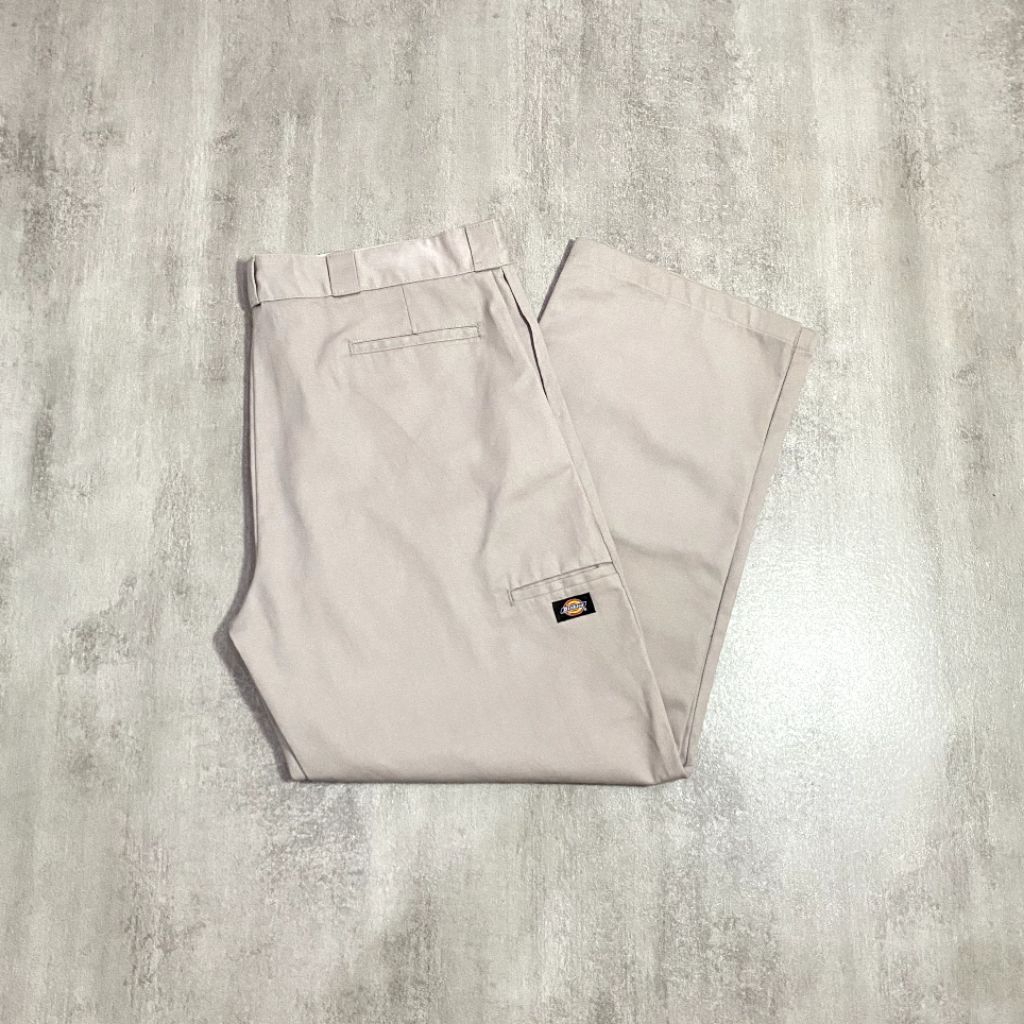 C072Long Pant Dickies Double Knee Silver