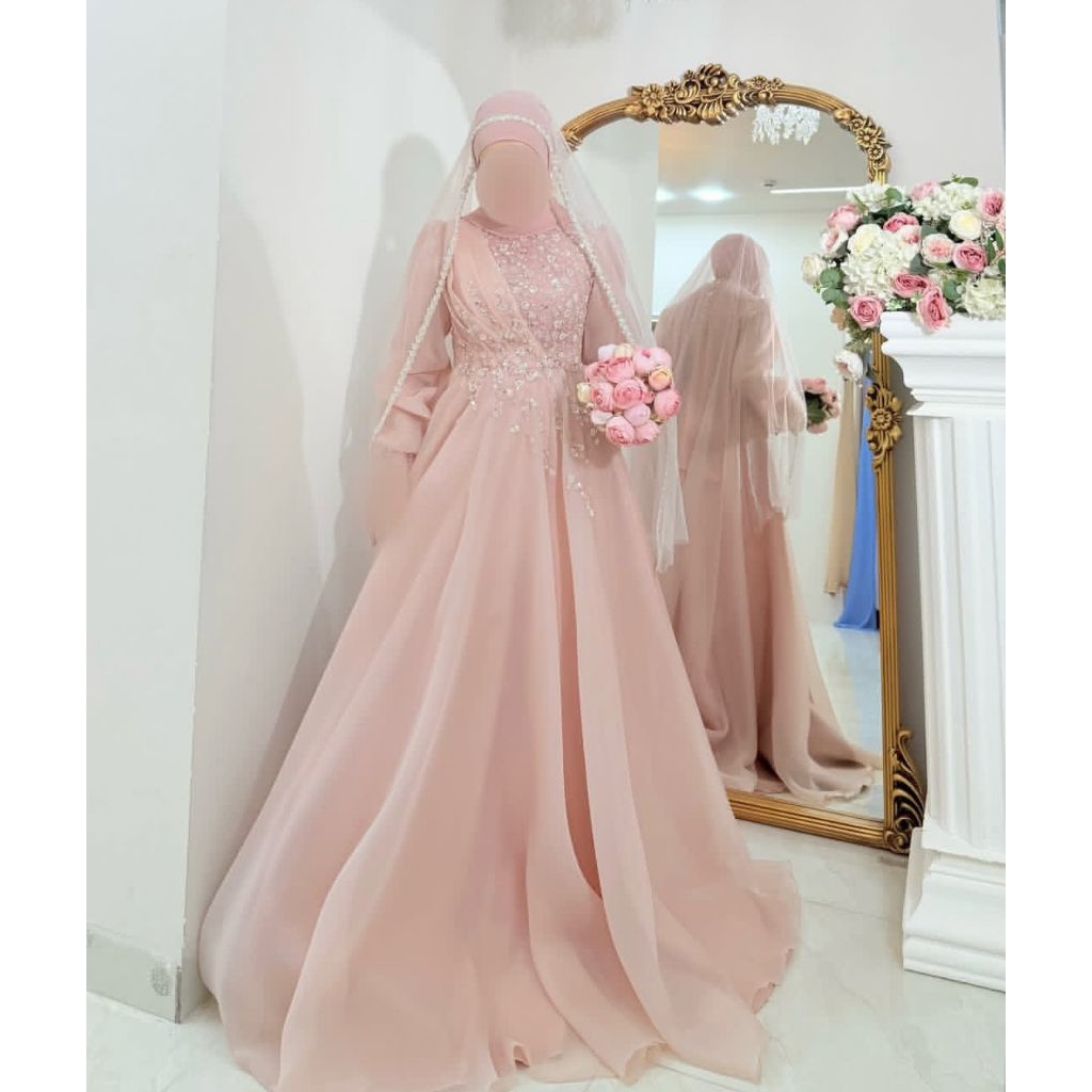 GAUN PENGANTIN TURKI SYARI