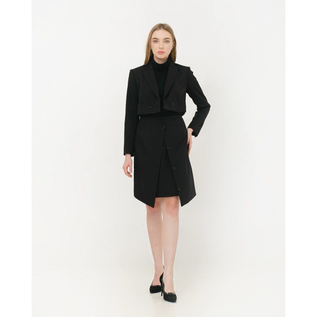 Invio Aleta Cropped Blazer